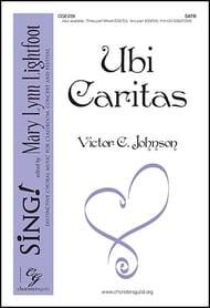Ubi Caritas SATB choral sheet music cover Thumbnail